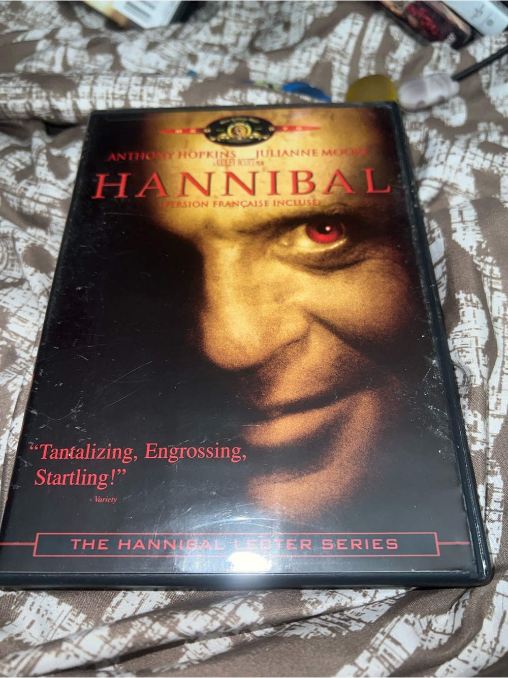 Hannibal (Red & Black) DVD - Classic Thriller